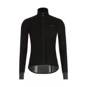 Santini Guard Nimbus Rain Pocketable Mens Shell Jacket - Black