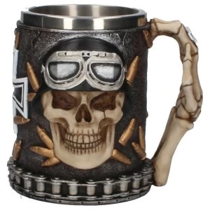 Iron Cross Skull Tankard