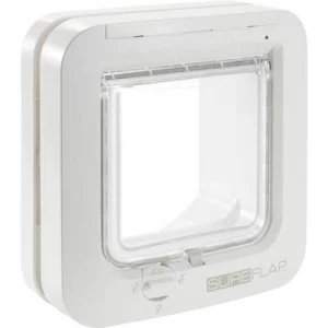 SureFlap Mikrochip Cat door Pet door flap White