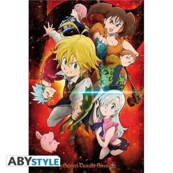 The Seven Deadly Sins- Characters Poster