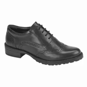 Cipriata Womens/Ladies Priscilla Leather Oxfords (9 UK) (Black)