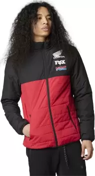 FOX Honda Howell Puffy Jacket, black-red Size M black-red, Size M