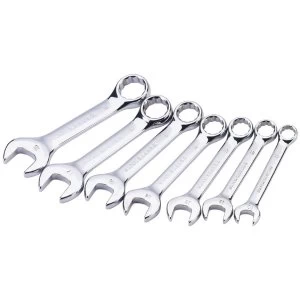 Draper Hi-Torq Metric Stubby Combination Spanner Set (7 Piece)