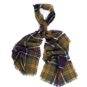 Barbour Merino Cashmere Tartan Scarf Classic Tartan