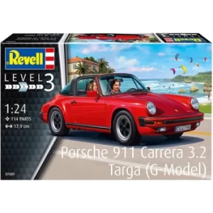 Porsche 911 Carrera 3.2 Targa 1:24 Revell Model Kit