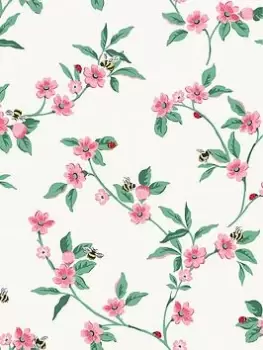 Cath Kidston Cath Kidson Greenwich Flowers Wallpaper