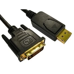 DisplayPort to DVI Cable 1m