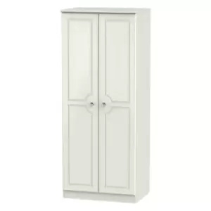 Lisbon Ready Assembled Two Door Wardrobe Ash