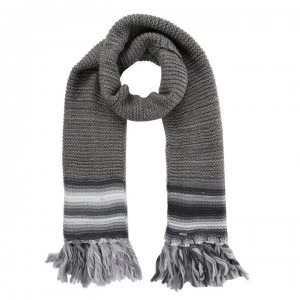 Regatta Frosty IV Fringed Scarf - Lead Grey