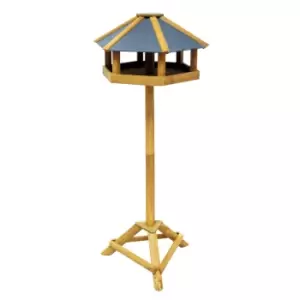 Nature's Market Hex Bird Table Slate Roof