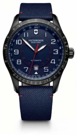 Victorinox Swiss Army Mens Airboss Mech Slide Rule Blue Watch