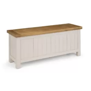 Julian Bowen Aspen Storage Bench Grey Wash