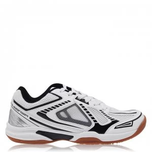 Slazenger Indoor Mens Trainers - White/Black