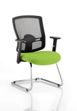 Portland Cantilever Bespoke Colour Seat Lime