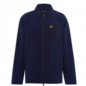 Lyle and Scott Nylon Over Shirt - Navy Z271