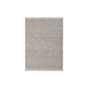 Enzo Light Grey 200cm x 290cm Rectangle - Grey