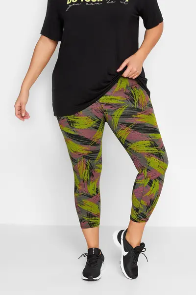 Yours Active Leggings Green