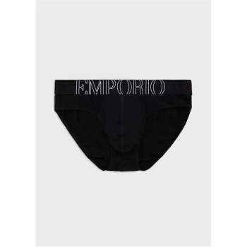 Emporio Armani Big Eagle Brief Black Size L Men