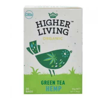 Higher Living Organic Green Tea - 20 Bags x 4