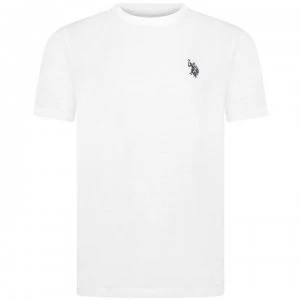 US Polo Assn Jersey T-Shirt - Bright White