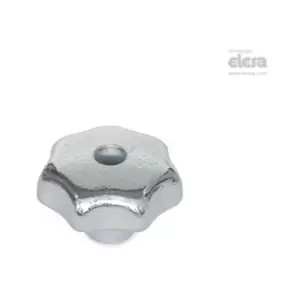 Elesa - Lobe knob-DIN 6336-GG-50-M10-D-ZB