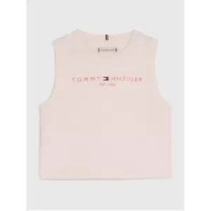 Tommy Hilfiger Essential Tanktop Slvss - Pink