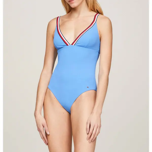 Global Stripe Recycled Swimsuit