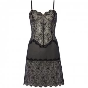 B Temptd B sultry chemise - Black