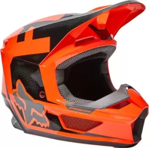 FOX V1 Dier Youth Motocross Helmet, orange, Size L, orange, Size L