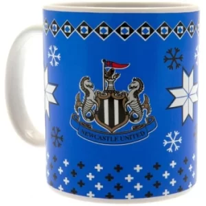 Newcastle United FC Christmas Mug