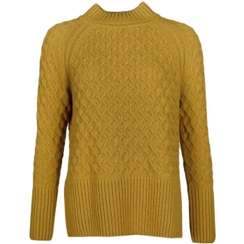 Barbour Dovecot Knitted Jumper - Chartreuse