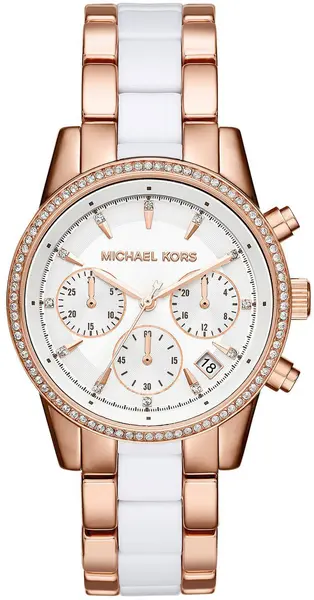 Michael Kors Watch Ritz Ladies - White MKR-178