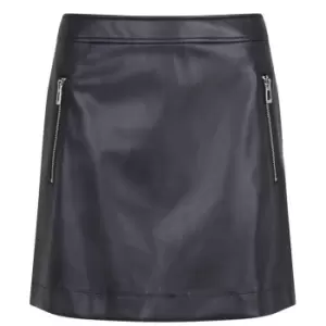 Hugo Rellena Mini Skirt - Black