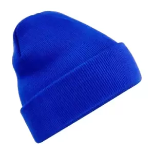 Beechfield Recycled Cuffed Beanie (One Size) (Bright Royal Blue)