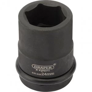 Draper Expert 3/4" Drive Hexagon Impact Socket Metric 3/4" 24mm