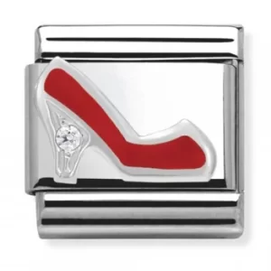 Nomination CLASSIC Silvershine Red High Heel Charm 330305/10