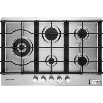 Samsung NA75J3030AS 75cm Gas Hob - Stainless Steel