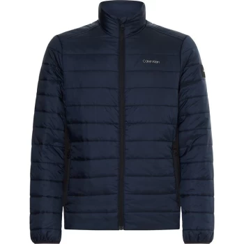 Calvin Klein Recycled Side Logo Jacket - Calvin Navy