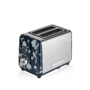 Laura Ashley VQSBT582WSUK Elveden 2 Slice Toaster