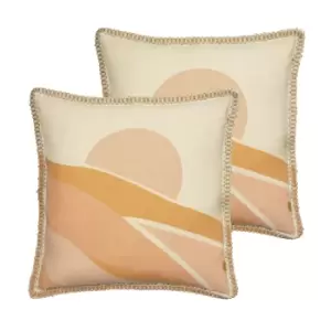 Mojave Twin Pack Polyester Filled Cushions