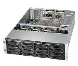 836BE1C-R1K03B - Rack - Server - Black - EATX - 3U - Home/Office