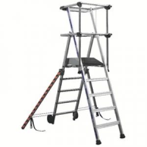 Slingsby Work Platform 5 Tread Silver 307571