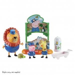 Peppa's Day at the Zoo Book Playset