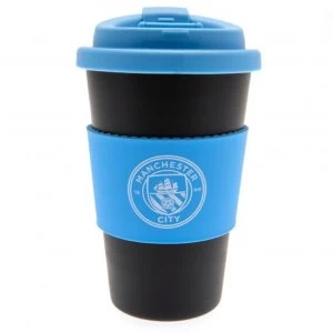 Manchester City F.C. Silicone Grip Travel Mug