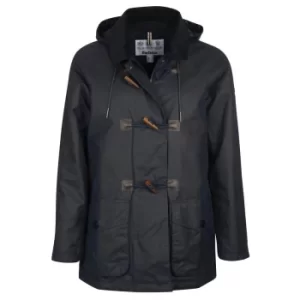 Barbour Womens Merlin Wax Jacket Royal Navy 12