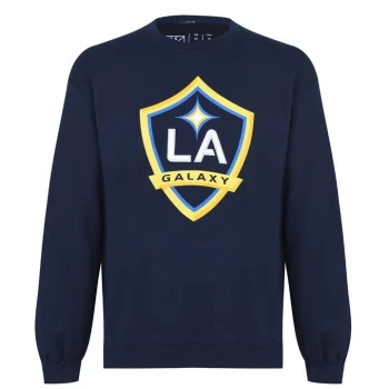 MLS Logo Crew Sweatshirt Mens - LA Galaxy