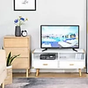 Homcom TV Stand White 400 x 480 mm