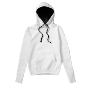 SG Ladies/Womens Contrast Hooded Sweatshirt / Hoodie (2XL) (White/Navy)