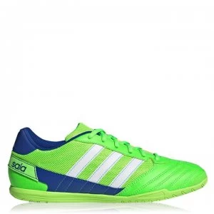 adidas Super Sala Indoor Football Trainers - Green/Wht/Blue