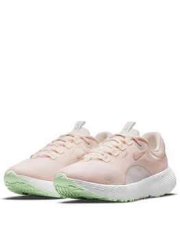 Nike React Escape Run - Pink/White, Size 4, Women